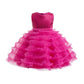 Robe à paillettes pour enfants européens et américains