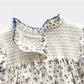 Lace Collar Floral Western Baby Doll Long-sleeved Shirt
