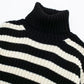 Women's Vintage Stripe Short Sweater