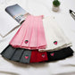 High waist A-line skirt