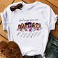 T-shirt décontracté pour femmes, féminisme, Europe et Amérique