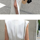 Women's Fashion V-neck Sleeveless Chic Split Jumpsuit