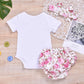 Combinaison d'été pour bébé fille