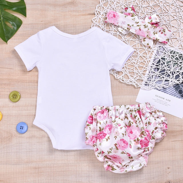 Combinaison d'été pour bébé fille
