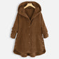 New Style Loose Plus Size Retro Corduroy Coat
