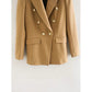 zipper jacket elegant thick warm women's coat