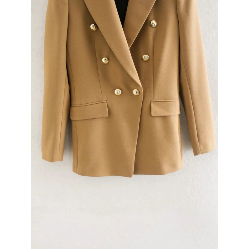 zipper jacket elegant thick warm women's coat