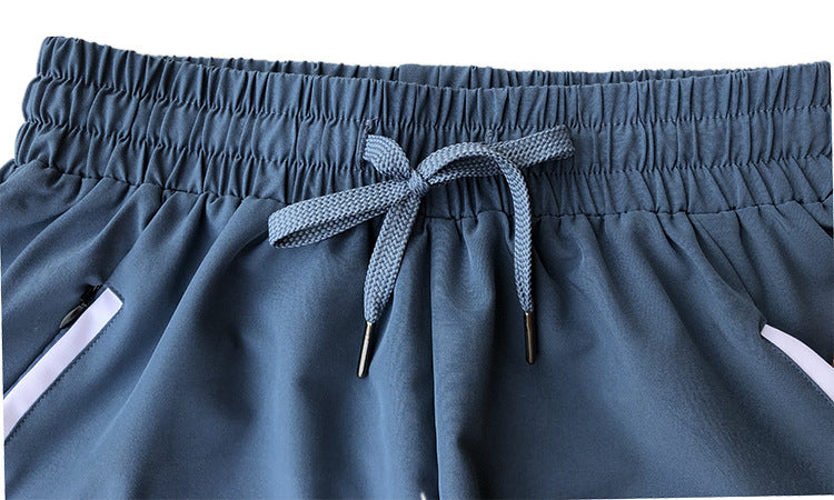 Short de sport taille haute pour femme
