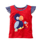 Girls' Cartoon T-shirt In Spring And Summer