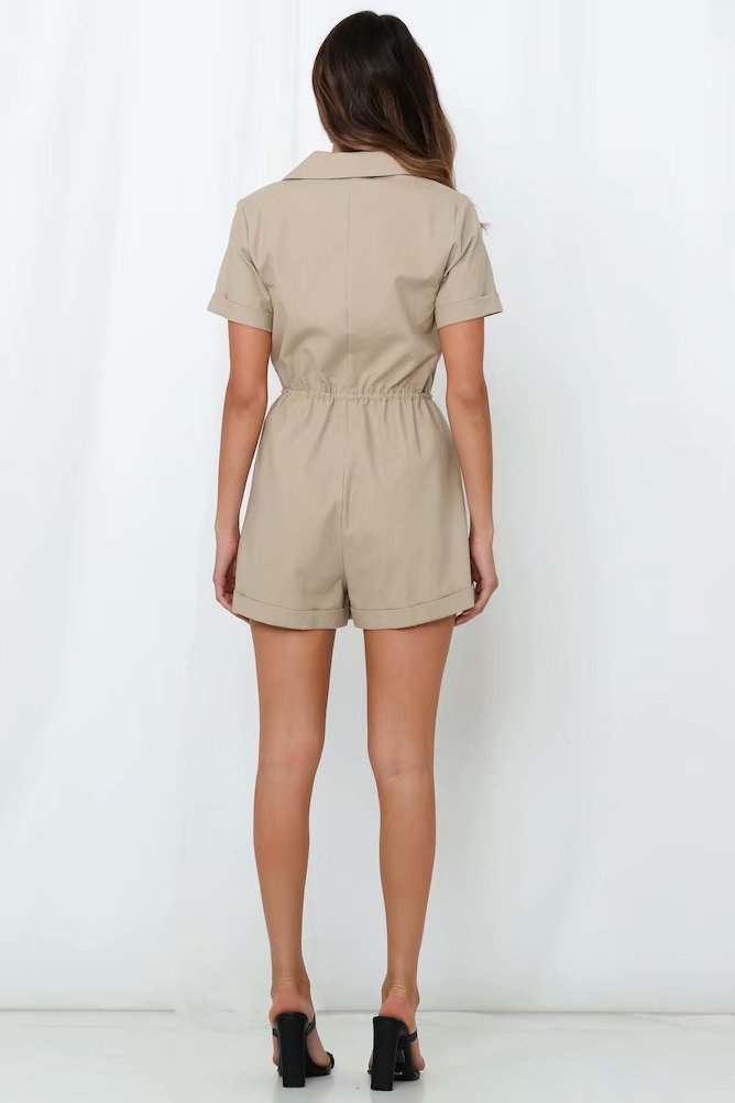 European and American fashion casual overalls