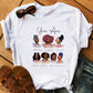 T-shirt décontracté pour femmes, féminisme, Europe et Amérique