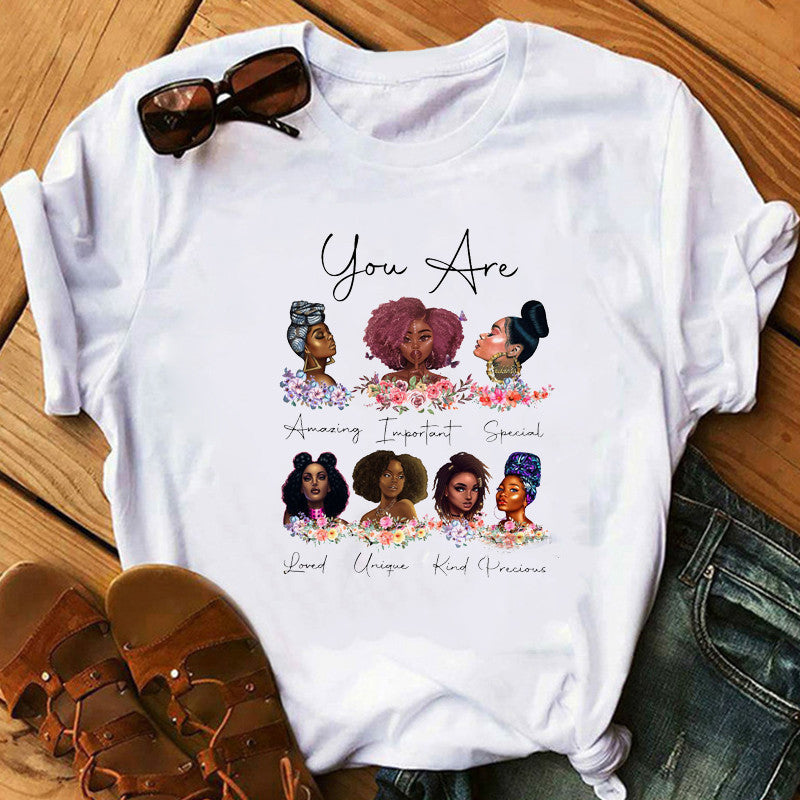 T-shirt décontracté pour femmes, féminisme, Europe et Amérique