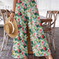 Elegant High Waist Wide Leg Women's Trousers