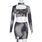 Fashionable Minimalist Design A Short Womens Sheath Skirt Set