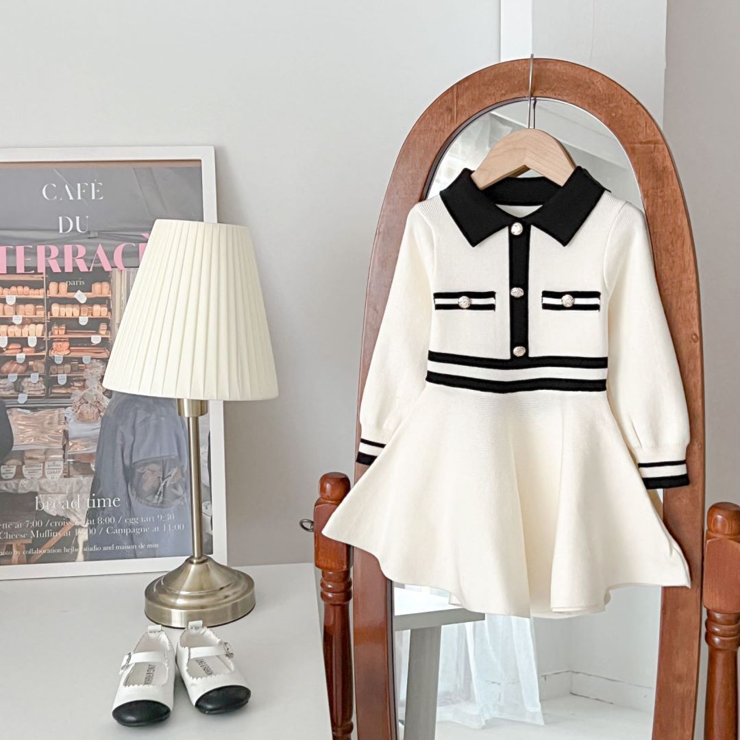 Robe pull tendance en tricot