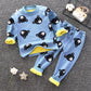 Children's Thermal Underwear Set Plus Velvet Thickening