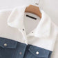 Lamb cashmere corduroy shirt