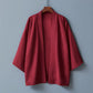 Solid Color Cardigan Summer Shirt For Air Conditioning Room Sun Protection Clothing Tide