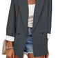 Women's Solid Color Small Suit One Piece Long Sleeve Spring And Autumn Blazer