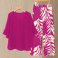 Women's Chiffon Fashionable Elegant Loose Suit