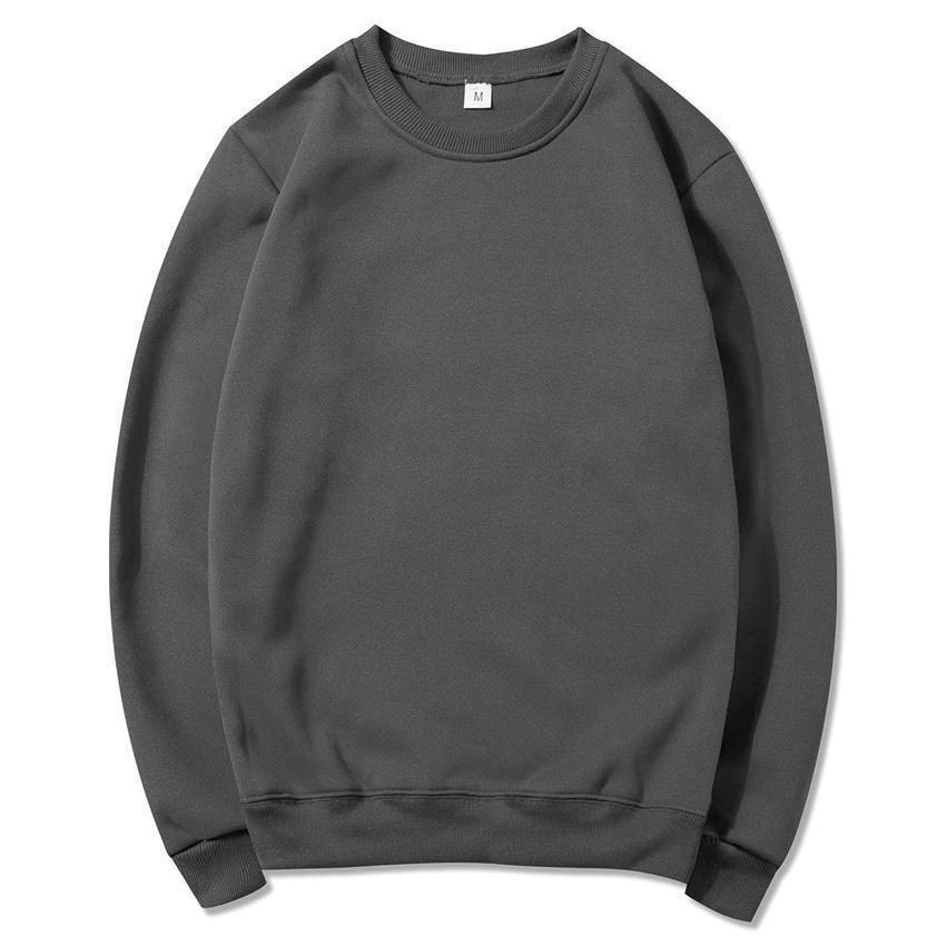 Sweat-shirt décontracté à col rond pour homme