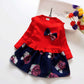Children's net yarn princess skirt
