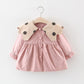 Girl's coat foreign style girl windbreaker