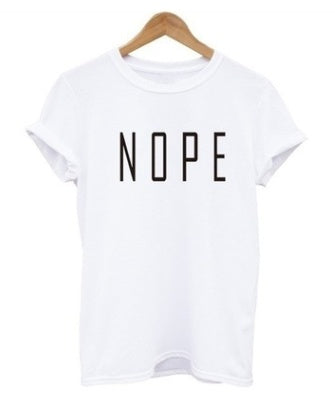 Ebay BAD GIRL spring and summer round neck casual men and women couples trend card