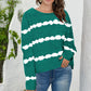 Tie-dye striped T-shirt