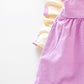 Girl's cotton long-sleeved dress