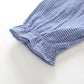 Lapel long sleeve girls shirt dress