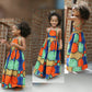 Children's Bohemian Sleeveless Sling Halter Dress