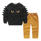 Pull à manches longues décontracté pour enfants, pantalon de survêtement pour petits enfants