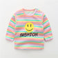 T-shirt à manches longues en coton pour bébé
