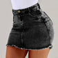 High Waist Pencil Jeans Skirt