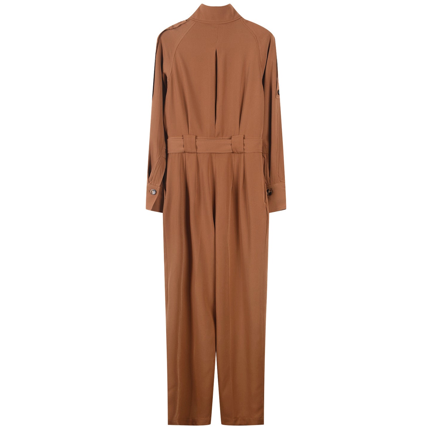 Combinaison ample à manches longues avec ceinture, idéale pour toutes les occasions
