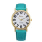Marble Belt Watch Fashion Geneva Watch  Shell Face Casual Watch For Men And Women