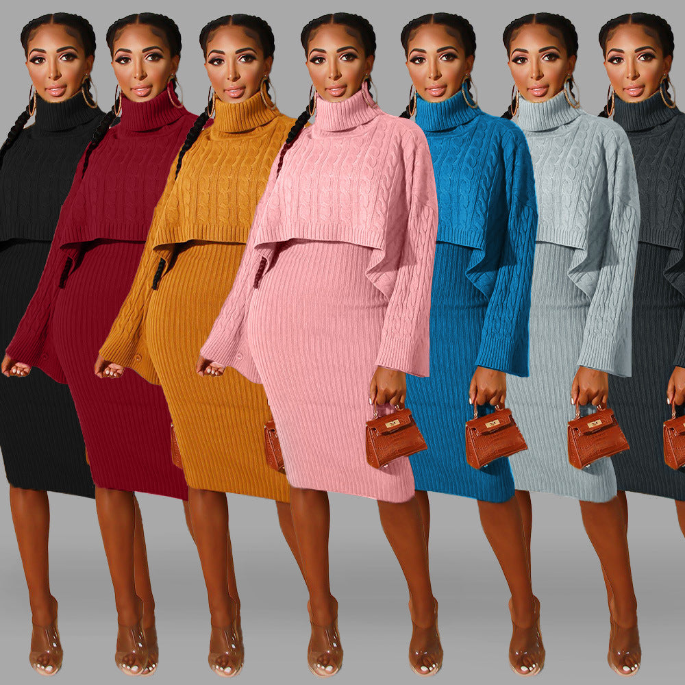 Beautiful women's turtleneck sweater