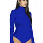 Combinaison slim à manches longues et col haut pour femme, 12 couleurs, la plus vendue, pour l'hiver 