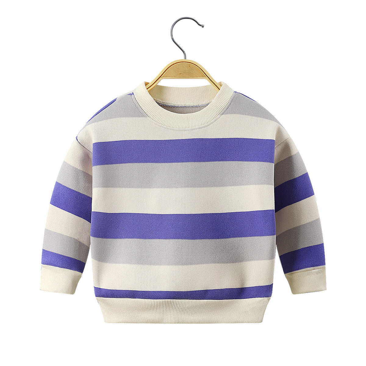 Winter long-sleeved pullover baby warm polar fleece top