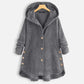 New Style Loose Plus Size Retro Corduroy Coat
