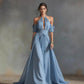 Womens Solid-Colored Halter Maxi Dress