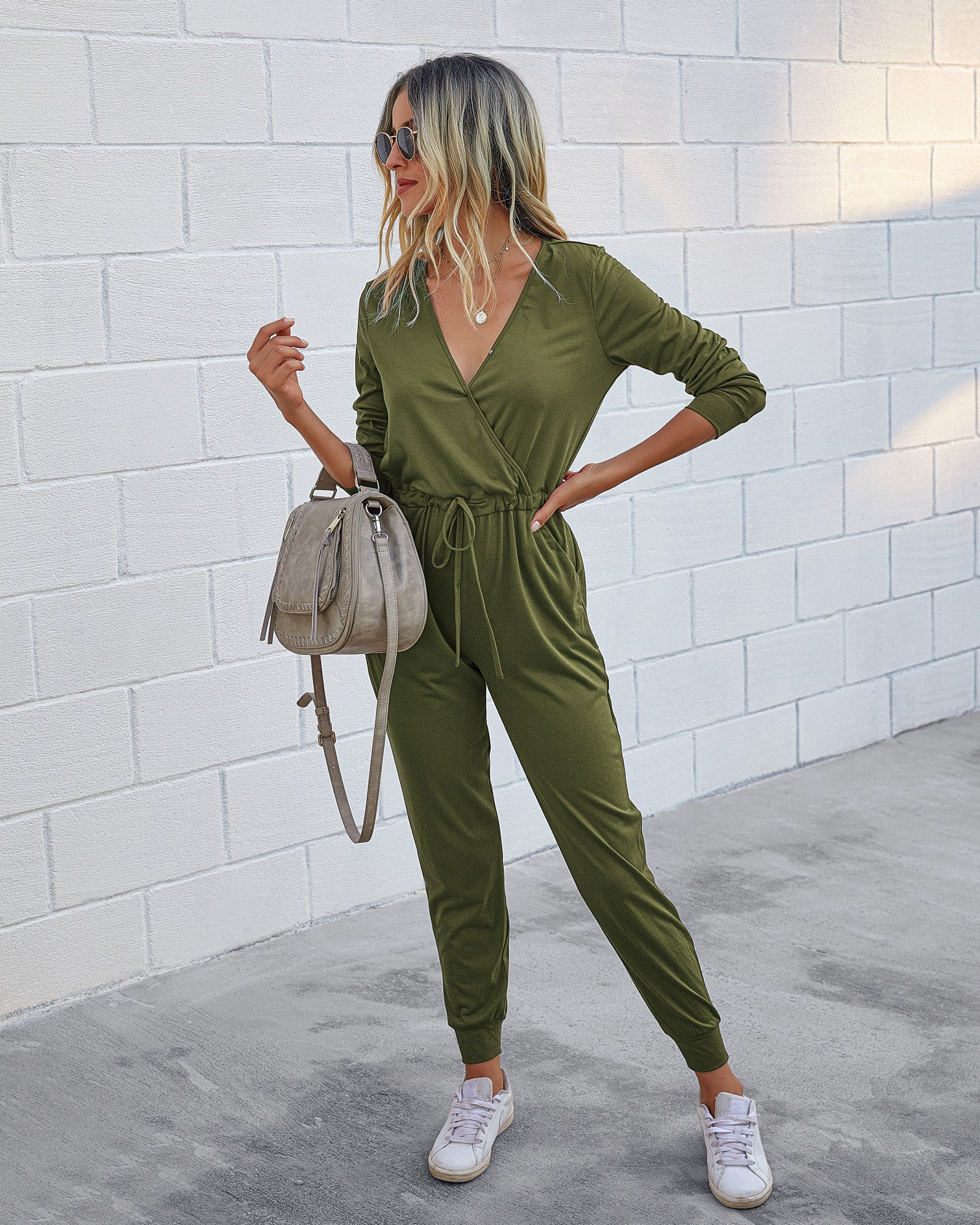 Slim Fit Slimming European And American Women's Clothing Jumpsuit