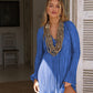 Robe moulante à lacets et col en V, manches trompette, paillettes, tendance, pour femme