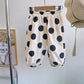 Girls' Fashionable Vest Polka Dot Bloomers Sleeveless Suit
