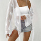 Cardigan Women's Clothes Lace-up Bow Bell Sleeve