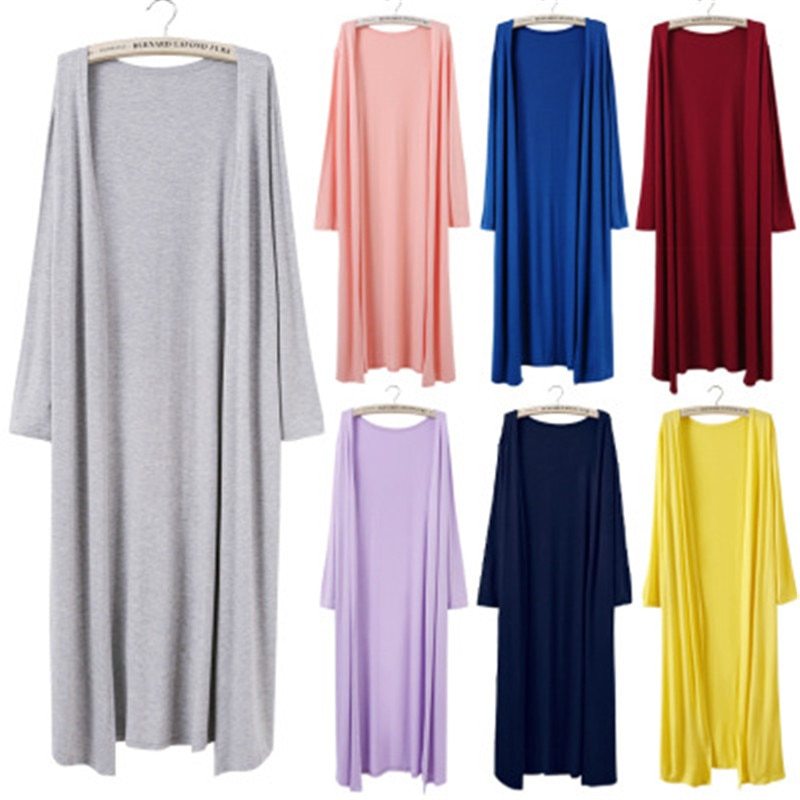 Long plus size long sleeve air conditioning shirt