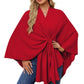 Loose V-neck Shawl Cape Fashionable Jacket