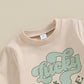 Crew Neck Pullover Sweatshirt Sweatpants Suit