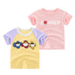 Summer Children T shirt New Korean Short Sleeve Girls Half Sleeve Top